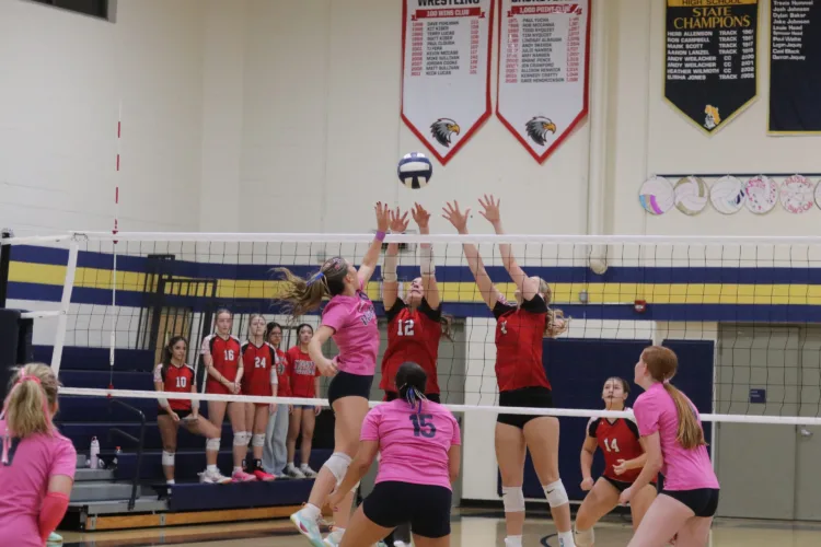 Ike suffers volleyball loss on Tuesday